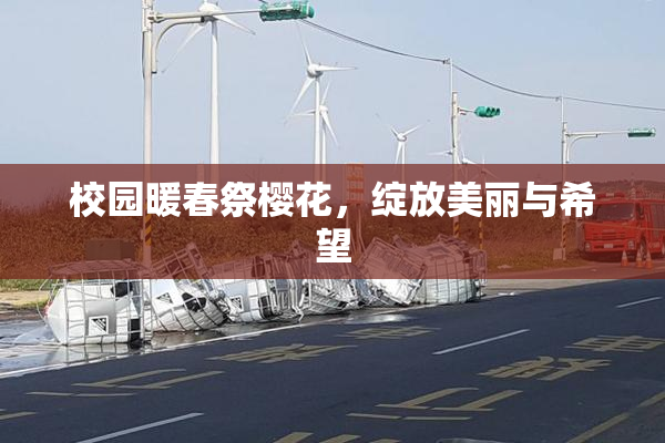 校园暖春祭樱花，绽放美丽与希望