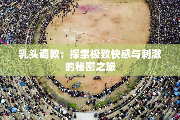 乳头调教：探索极致快感与刺激的秘密之旅