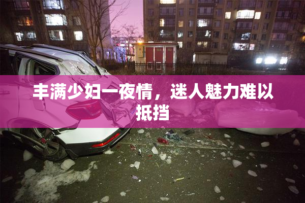 丰满少妇一夜情，迷人魅力难以抵挡
