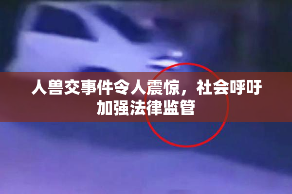 人兽交事件令人震惊，社会呼吁加强法律监管