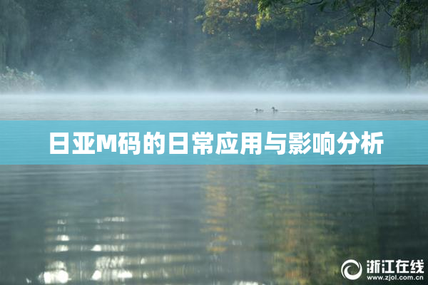 日亚M码的日常应用与影响分析