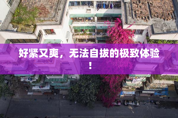 好紧又爽，无法自拔的极致体验！
