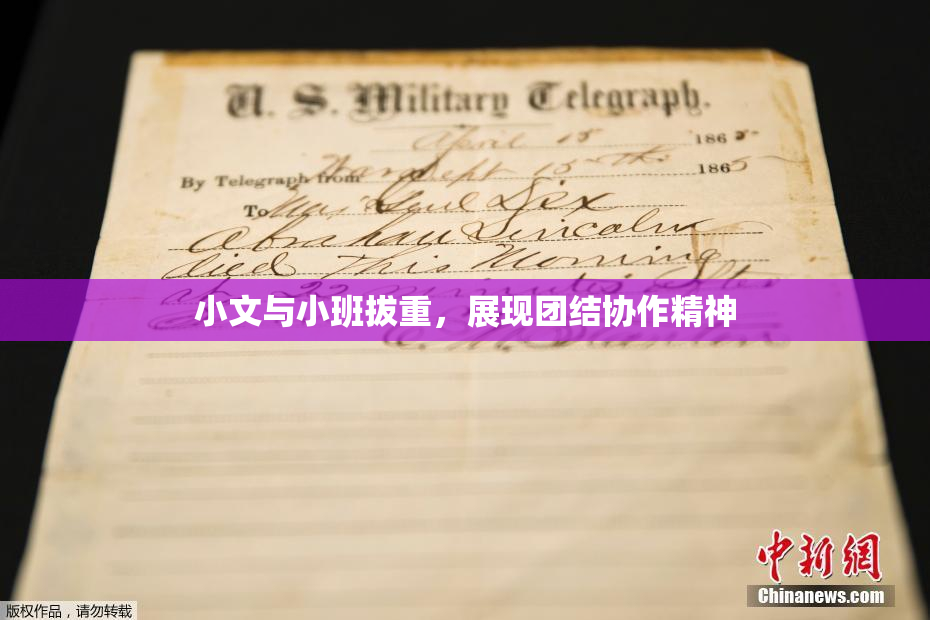 小文与小班拔重，展现团结协作精神
