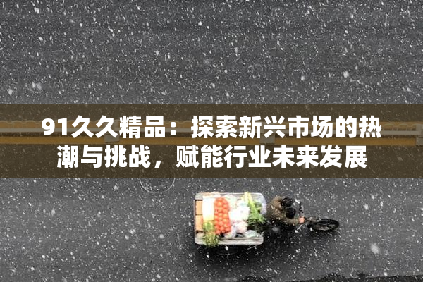 91久久精品：探索新兴市场的热潮与挑战，赋能行业未来发展