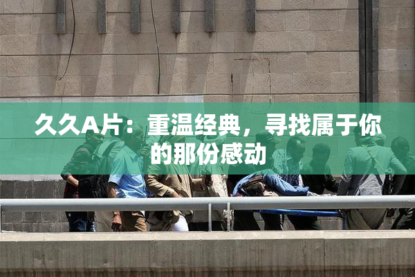 久久A片：重温经典，寻找属于你的那份感动