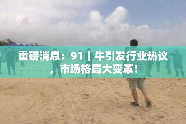 重磅消息：91丨牛引发行业热议，市场格局大变革！