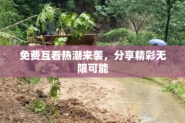 免费互看热潮来袭，分享精彩无限可能