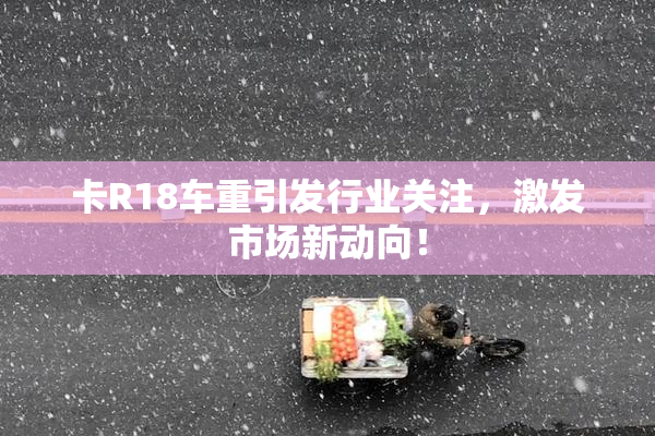 卡R18车重引发行业关注，激发市场新动向！