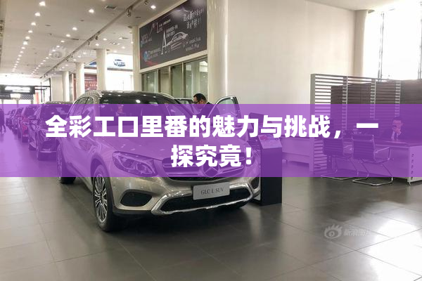 全彩工口里番的魅力与挑战，一探究竟！