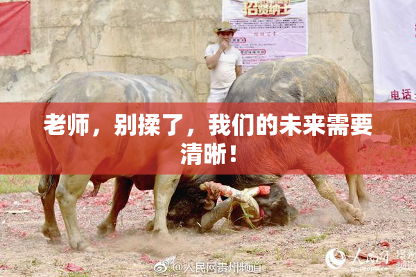 老师，别揉了，我们的未来需要清晰！