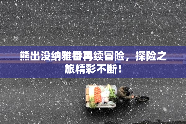 熊出没纳雅番再续冒险，探险之旅精彩不断！