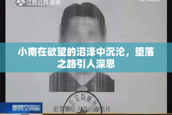 小南在欲望的沼泽中沉沦，堕落之路引人深思