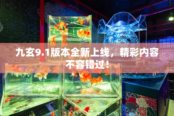 九玄9.1版本全新上线，精彩内容不容错过！