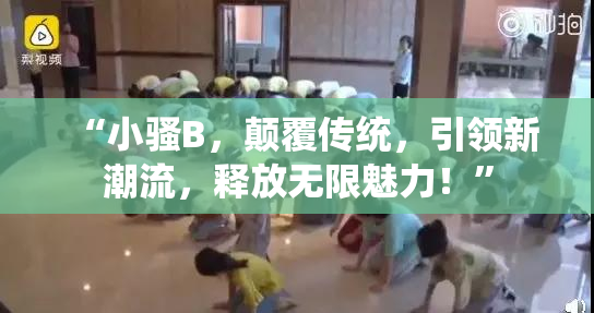 “小骚B，颠覆传统，引领新潮流，释放无限魅力！”