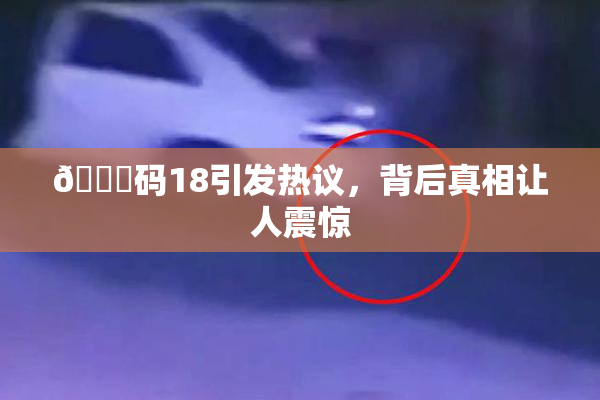 🈚码18引发热议，背后真相让人震惊