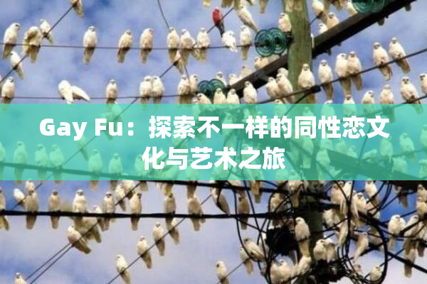 Gay Fu：探索不一样的同性恋文化与艺术之旅