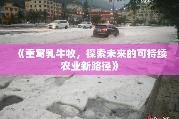 《重写乳牛牧，探索未来的可持续农业新路径》
