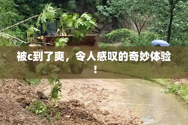 被c到了爽，令人感叹的奇妙体验！
