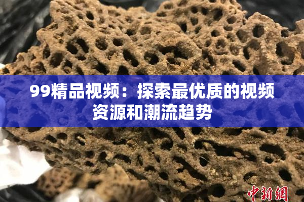 99精品视频：探索最优质的视频资源和潮流趋势