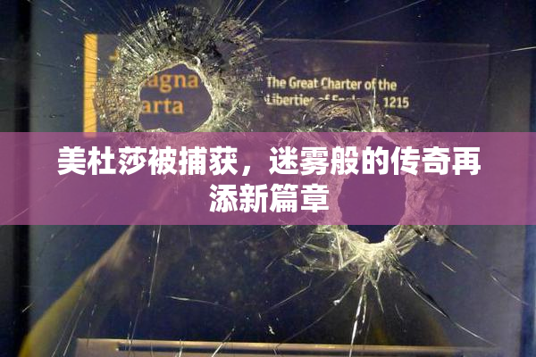 美杜莎被捕获，迷雾般的传奇再添新篇章