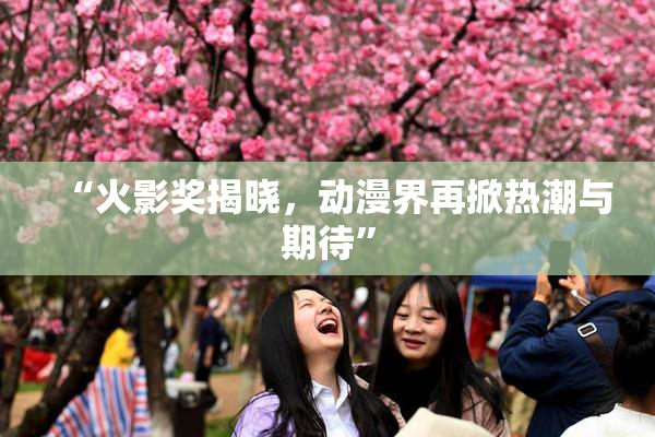 “火影奖揭晓，动漫界再掀热潮与期待”