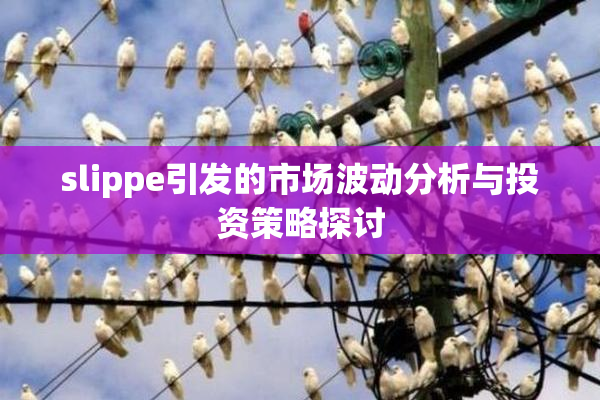 slippe引发的市场波动分析与投资策略探讨