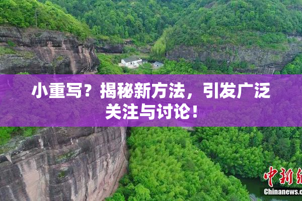 小重写？揭秘新方法，引发广泛关注与讨论！