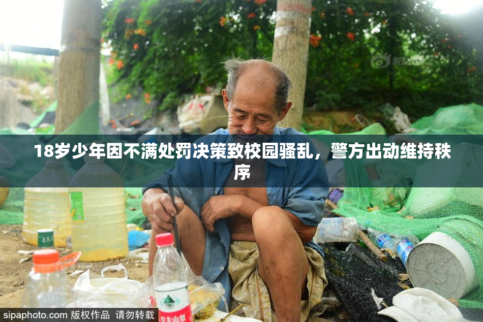 18岁少年因不满处罚决策致校园骚乱，警方出动维持秩序