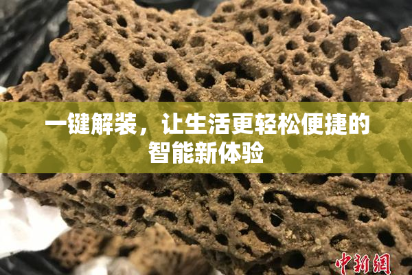 一键解装，让生活更轻松便捷的智能新体验