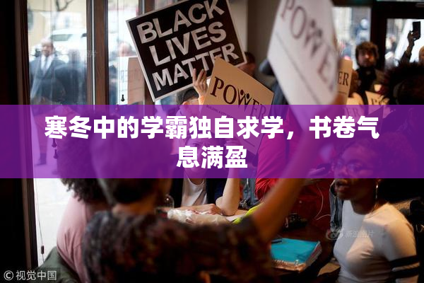 寒冬中的学霸独自求学，书卷气息满盈