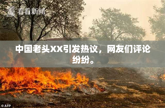 中国老头XX引发热议，网友们评论纷纷。