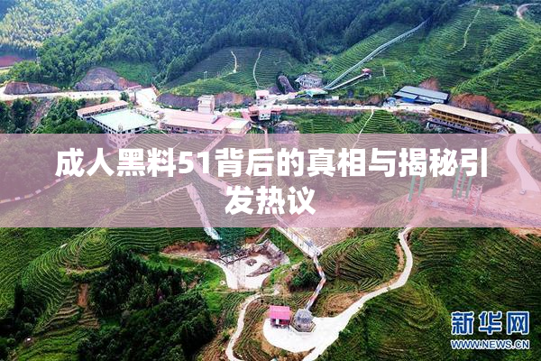 成人黑料51背后的真相与揭秘引发热议