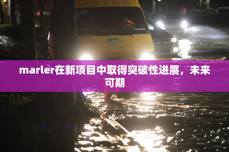 marler在新项目中取得突破性进展，未来可期