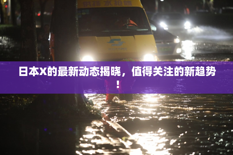 日本X的最新动态揭晓，值得关注的新趋势！