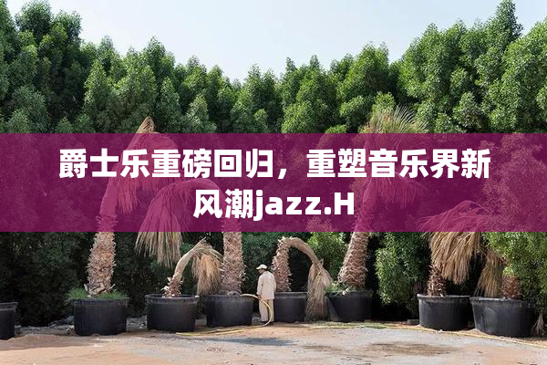 爵士乐重磅回归，重塑音乐界新风潮jazz.H