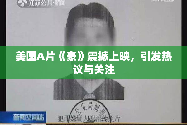 美国A片《豪》震撼上映，引发热议与关注