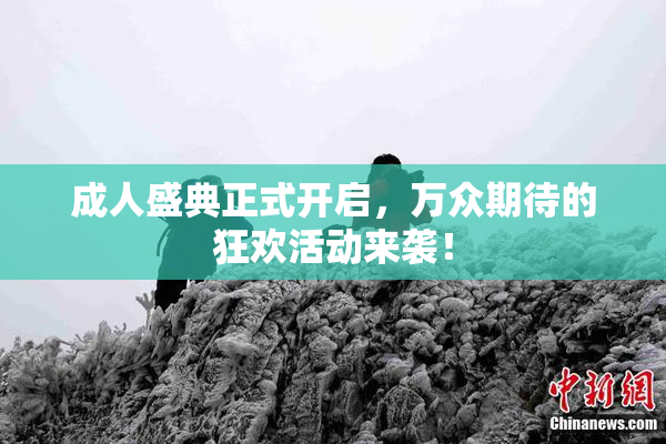 成人盛典正式开启，万众期待的狂欢活动来袭！