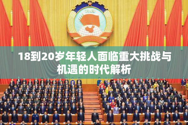 18到20岁年轻人面临重大挑战与机遇的时代解析