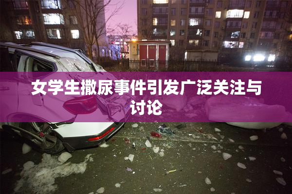 女学生撒尿事件引发广泛关注与讨论