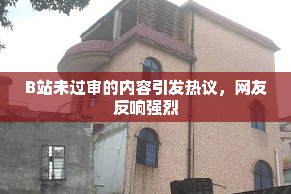 B站未过审的内容引发热议，网友反响强烈