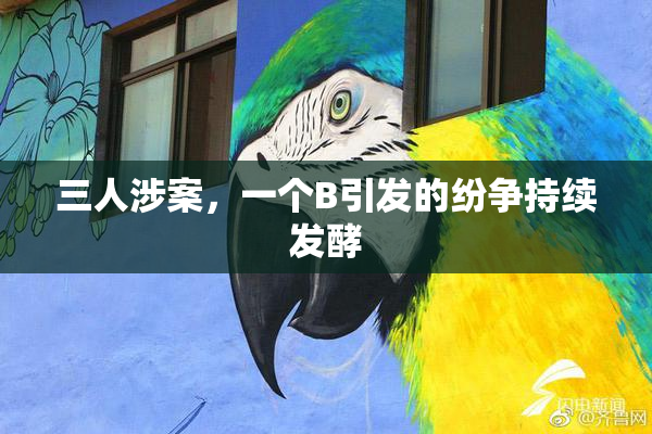 三人涉案，一个B引发的纷争持续发酵