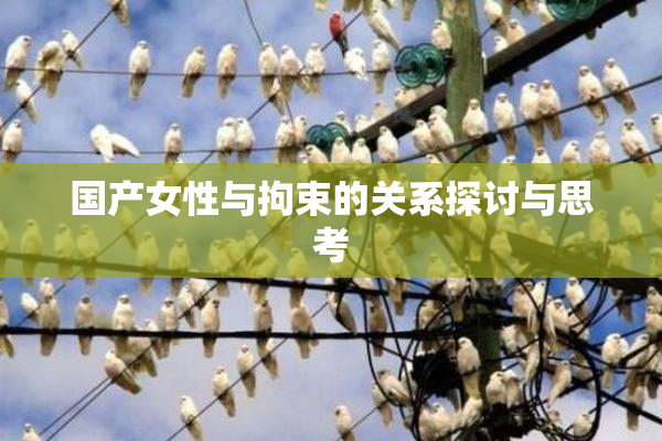 国产女性与拘束的关系探讨与思考