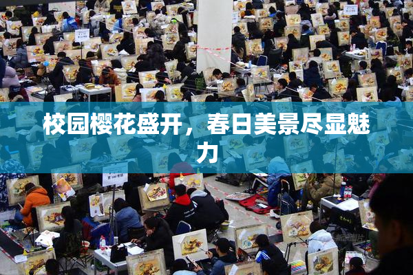 校园樱花盛开，春日美景尽显魅力