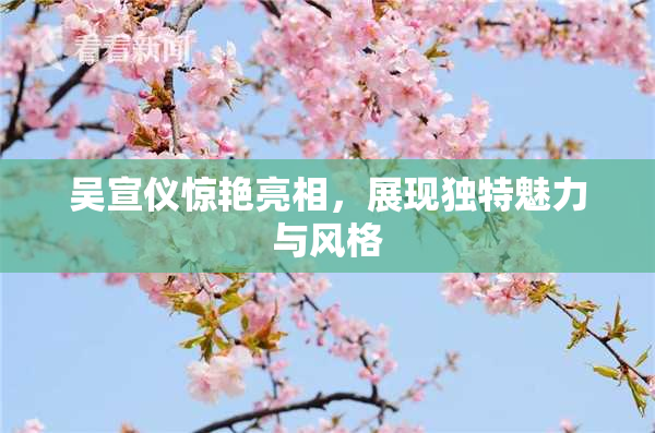 吴宣仪惊艳亮相，展现独特魅力与风格
