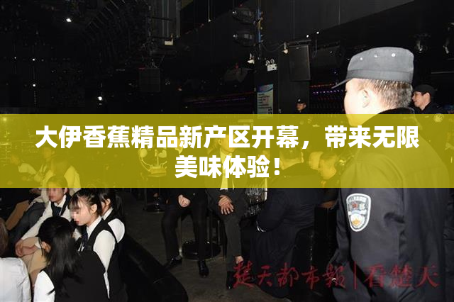 大伊香蕉精品新产区开幕，带来无限美味体验！