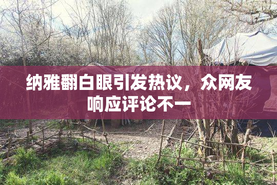 纳雅翻白眼引发热议，众网友响应评论不一