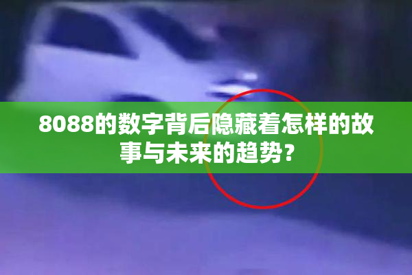 8088的数字背后隐藏着怎样的故事与未来的趋势？