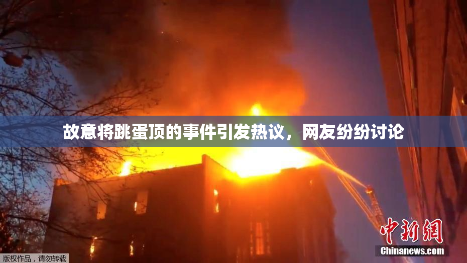 故意将跳蛋顶的事件引发热议，网友纷纷讨论