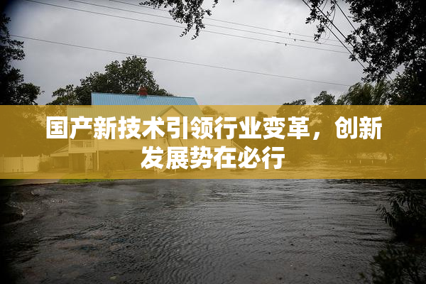国产新技术引领行业变革，创新发展势在必行