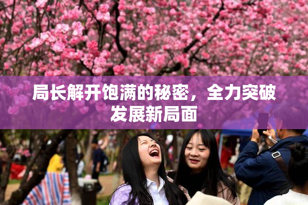 局长解开饱满的秘密，全力突破发展新局面